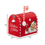 Mr. Christmas Santa’s Enchanted Mailbox with Disappearing Letter Effect, Holiday Sounds & Letter-Writing Accessories