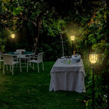 Techko Solar Outdoor Torch Lights, 2-Pack, Flickering Flame & Steady Light, 3-in-1 Design