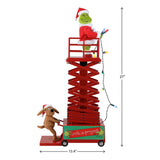Mr. Christmas 50" Animated & Musical Grinch’s Lift with LED Lights