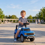 F150 Licensed Ford Raptor Toddler Ride-On Car with Headlights, Horn & Under-Seat Storage