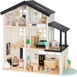 Best Choice Products 3-Story Wooden Dollhouse with 40 Furniture Pieces & Accessories