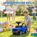 F150 Licensed Ford Raptor Toddler Ride-On Car with Headlights, Horn & Under-Seat Storage