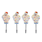 Rudolph the Red-Nosed Reindeer Bumble Pre-Lit Christmas Pathway Markers, 12", 4-Pack