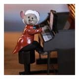 Mr. Christmas Animated Magical Maestro Mouse with Piano, 24 Christmas Carols & 12 Interactive Song Sheets