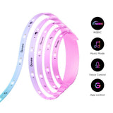 Govee RGBIC Pro LED Strip Lights, 9.8 ft, Wi-Fi & Bluetooth App Control, Music Sync