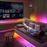 Govee 49.2ft Wi-Fi RGBIC Smart LED Strip Light with Music Sync and Voice Control
