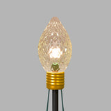 Wondershop Oversized C9 Faceted LED Christmas Pathway Lights, 8 Clear Bulbs