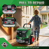 Qaba Large Truck Engine Toy Mechanic Repair Set with Lights, Sounds & Mist, 60-pc