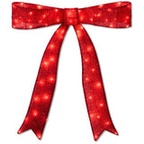 Best Choice Products 36" Pre-Lit Red Christmas Bow with 90 LEDs, 8 Modes & Timer