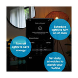GE Cync Direct Connect Full Color LED Light Strip, 32 ft, Indoor Smart Wi-Fi Lighting