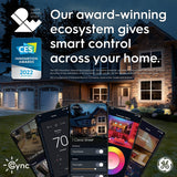 GE Cync Dynamic Effects Smart LED Hexagon Light Panels, 7-Pack, Full Color with Music Sync