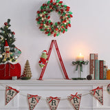 Mr. Christmas 17" Animated Ladder Climbing Grinch with LED Lights & 3 Christmas Carols
