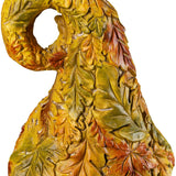 Northlight 16.5" Fall Harvest Gnome Garden Statue, Maple Leaf Mushroom Hat Décor