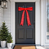 Best Choice Products 36" Pre-Lit Red Christmas Bow with 90 LEDs, 8 Modes & Timer