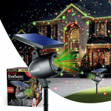 Bell + Howell Startastic Solar Laser Christmas Projector, Red & Green Star Shower, Remote Control