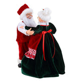 Mr. Christmas 11.5" Really Dancing Santa & Mrs. Claus with Sound Activation & 8 Christmas Carols