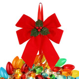 Mr. Christmas 17" Retro C9 Bulb Wreath, Multicolor with 50 LEDs, Twinkling Mode & Timer