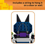 Halloween Wreath 40825, 617-Piece Indoor Hanging Decoration with Bat, Pumpkins & Ghost