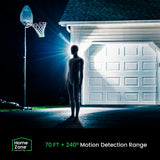 Home Zone Living Secure Twin-Head LED Motion Sensor Security Light, 3000 lm HALO Standby