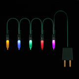 Mr. Christmas Oversized Multicolor Light Strand with Five 8" Decorative Bulbs
