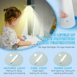 Qaba Kids Adjustable Study Desk & Chair Set with USB LED Lamp, Tilting Desktop & Storage Drawer