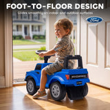 F150 Licensed Ford Raptor Toddler Ride-On Car with Headlights, Horn & Under-Seat Storage