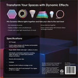 GE Cync Dynamic Effects 10ft Smart Neon Rope Light, Shapeable Full Color LED
