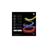 GE Cync Dynamic Effects Smart LED Light Strip, 16 ft, Full Color, Music Sync & Power Supply