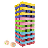 Hey! Play! Giant Wooden Blocks Tower Stacking Game,