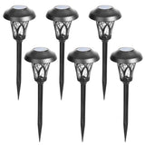 GIGALUMI 6 Pack Solar Pathway Lights – High-Lumen LED Landscape Lights
