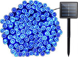 52.3 ft Solar String Lights, 160 LED Outdoor Fairy Lights with 8 Modes