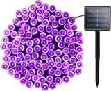 52.3 ft Solar String Lights, 160 LED Outdoor Fairy Lights with 8 Modes