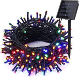 52.3 ft Solar String Lights, 160 LED Outdoor Fairy Lights with 8 Modes