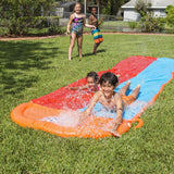 H2OGO! 18' Double Lane Water Slide – Extra Long Backyard Racing Slip & Slide