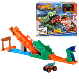 Hot Wheels Monster Trucks Crocodile Crash Challenge – Exclusive 1:64 Mega-Wrex
