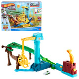 Hot Wheels Superstar Speeders Buzz Lightyear Star Command Track Set – Toy Story 5 Adventure