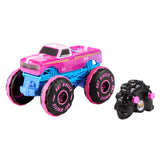 1:24 Hot Wheels Monster Trucks Barbie RC – 2.4 GHz Remote Control, 5 MPH & Wheelie Stunts