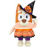 Bluey Bingo as Witch Halloween Porch Greeter 24", Plush Indoor Porch Decor