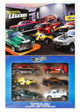 6-Pack Hot Wheels HW Legends 1:64 Die-Cast Cars & Trucks – Walmart Exclusive, Styles May Vary