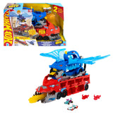 2-Car Hot Wheels City Ultimate Dual Dragon Transporter – Hauler, Raceway & Vehicle Storage