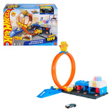 Hot Wheels City Super Police Station – Adjustable Loop Track, Launcher & 4 Stunt Routes