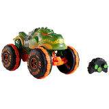 1:15 Hot Wheels Monster Trucks RC Rageasaur – Remote-Control Wheelie Stunt Vehicle