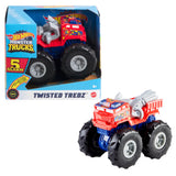 Hot Wheels Monster Trucks Twisted Tredz – 1:43 Pull-Back Creature Vehicle, Styles May Vary