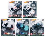 Hot Wheels Premium Car Culture Slide Street 2021, Complete Set of 5