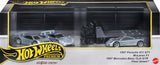 4-Vehicle Hot Wheels Premium Collector Display Set – 3 Cars & 1 Team Transporter, 1:64 Scale