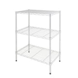 Hyper Tough 3-Tier Wire Shelving Rack, 750 lb Capacity Metal Shelf