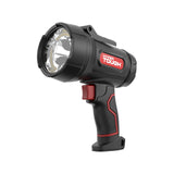 Hyper Tough Dual Power Rechargeable LED Spotlight, 2000 Lumens, 4 Lighting Modes