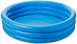 Intex Crystal Blue Inflatable Kiddie Pool, 45" x 10" Round Baby Pool