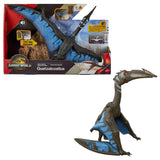 Jurassic World Rebirth Aerial Ambush Quetzalcoatlus Action Figure with Chomp