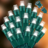 100-Count Warm White 5mm LED Christmas String Lights, 21.6 ft Commercial Grade Mini Lights